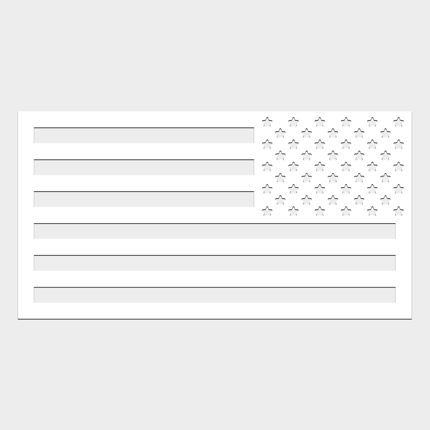 Passenger Side USA Flag Magnet