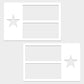 Texas Flag Vehicle Magnets (X2)