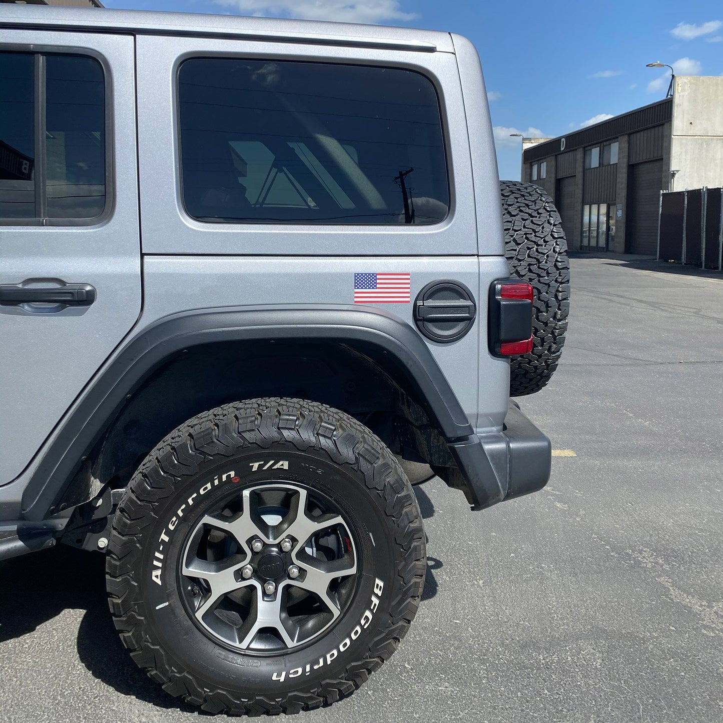 USA Flag Sticker Decal