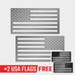 USA Flag Magnet Decal